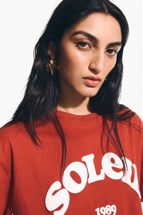 Women's Red/Soleil Printed T-shirt | H&M IN