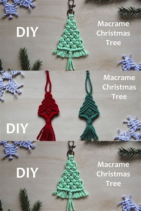Image result for DIY Macrame Christmas Tree Tutorial