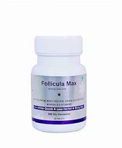 BM Bio Remedies Follicula Max Biotin 30 Tablets With Selenium, Whey ...