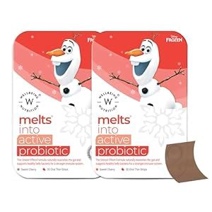 Wellbeing Nutrition Frozen Olaf Melts | Active Probiotics & Prebiotics ...