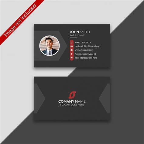 Business Card Design Con Foto 的图像结果