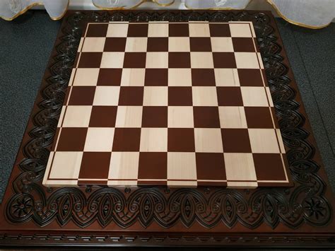 Unique Chess Board Wood Carving Handmade From Ukraine Wedding - Etsy