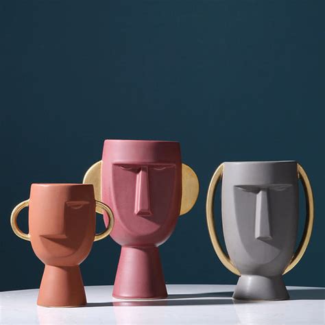 Face Flower Pot Online - Premium Vase | Nestasia