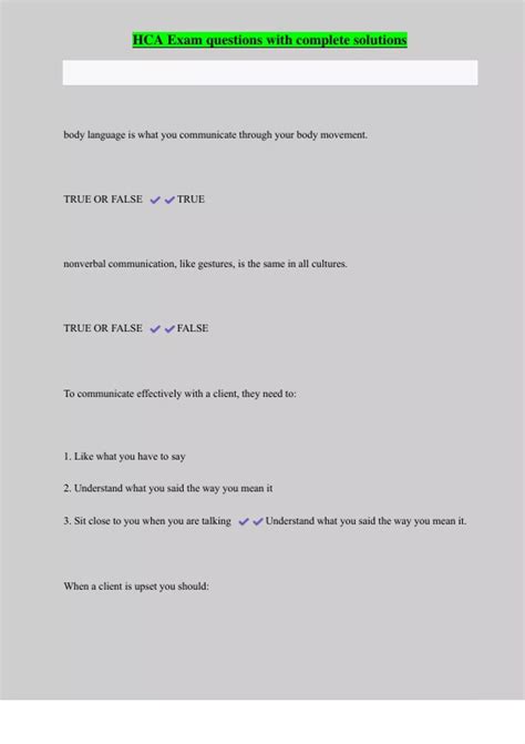 Image result for Module 1 HCA Exam