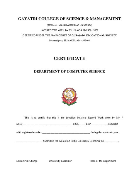 DS LAB Programs - DS LAB MANUAL - GAYATRI COLLEGE OF SCIENCE ...