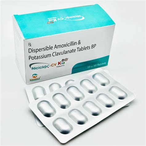 NICICLOX- CV KID TABLETS Norden Lifesciences