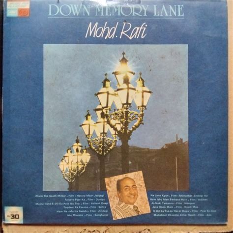 Buy Mohd. Rafi - Down Memory Lane | Musiccircle – MusicCircle
