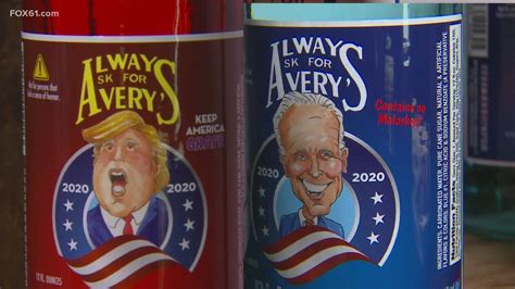 Avery's Beverages presidential pop 2020: Biden Berry or Trump Tonic ...