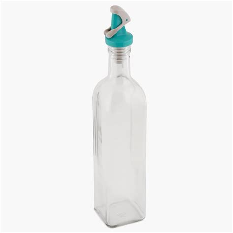 Buy Drizzle Solid Oil Bottle - Glass -500ml -Oil Bottle 6 cm L x 32 cm ...
