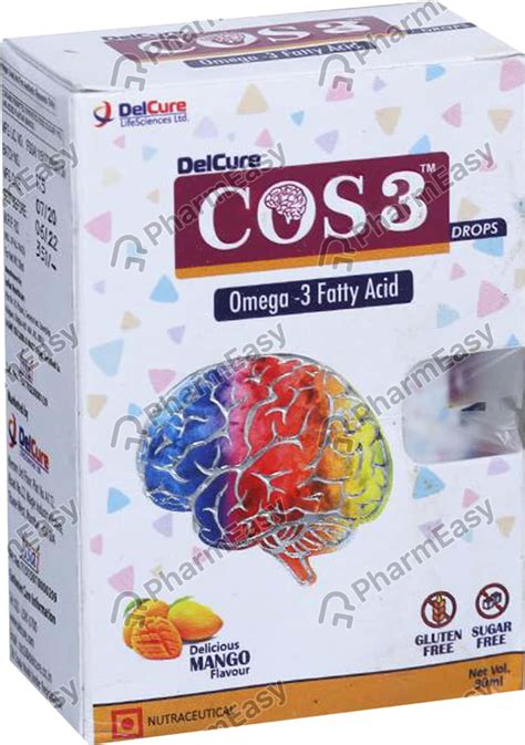 Buy Cos 3 Mango Flavour Sugar Free Bottle Of 30ml Drops Online & Save ...
