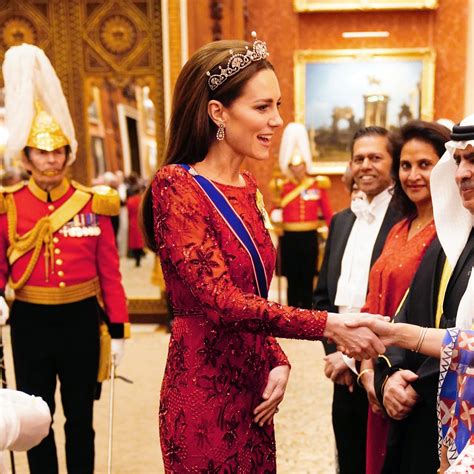 Kate Middleton swapped her signature curls for a sleek straight style ...