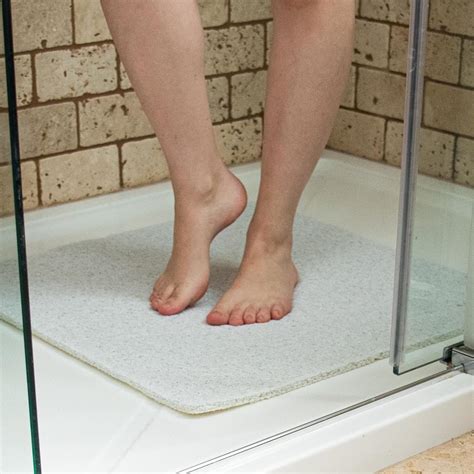Amazon.com: ENKOSI Loofah Shower Mat Non Slip - Shower Mats for Showers ...