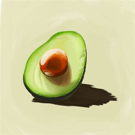 Avocados - funfettiart: it’s an avocado! thanks!