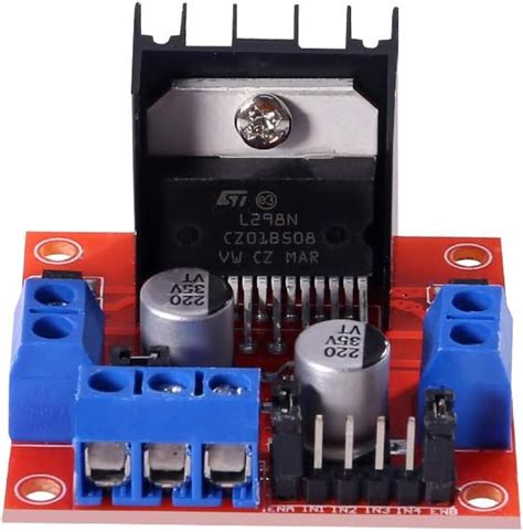 MELIFE Mini L298N DC Motor Driver - Dual Channel PWM Speed India | Ubuy