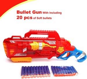 Wembley Toys Blaze Blaster Storm Hot Fire Shooting Gun Toy with 20 Soft ...