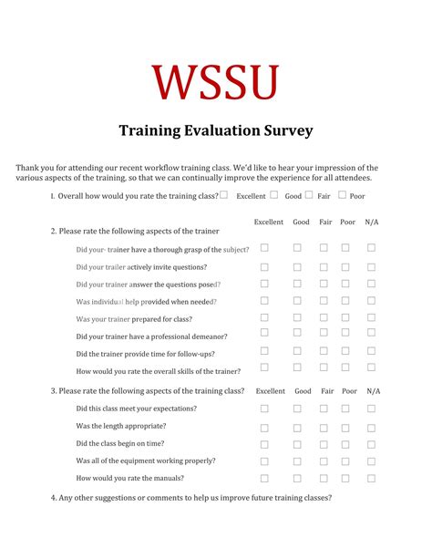 Image result for Training Evaluation Questions Examples