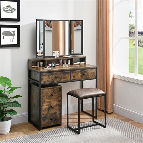 Buy Narrow Storage Dresser with 3 Drawers, Solid Wood Vertical Storage ...