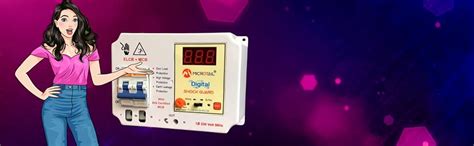 Microtail Digital ELCB 32 Amp Single Phase 2 Pole ELCB + RCCB + ISI ...