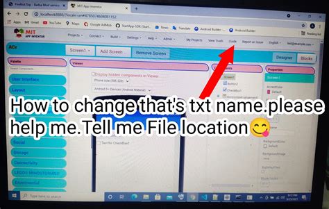 Image result for MIT App Inventor User Interface