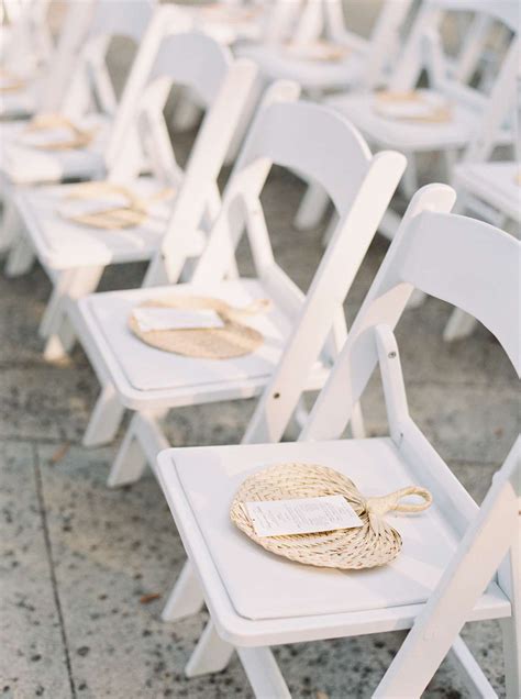 25 Stylish Fan Ideas for an Outdoor Wedding | Beach wedding decorations ...