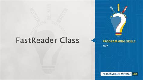 Class FastReader - Java