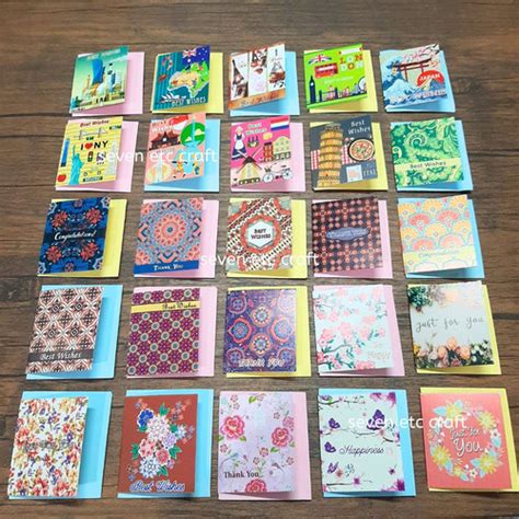 Jual Kartu Ucapan + Amplop 6,5 x 5,5 cm - Dubai - Kab. Tangerang ...