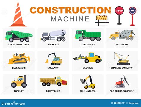 Construction Vehicles Names