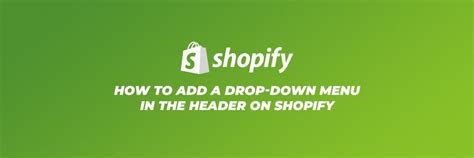 Image result for How to Add Drop Down Menu to Shopify