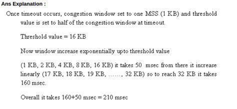 Computer Networks: Question on congestion window and slow start of TCP