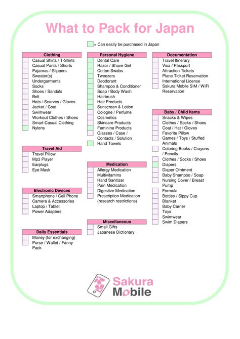 Packing List Example 的图像结果