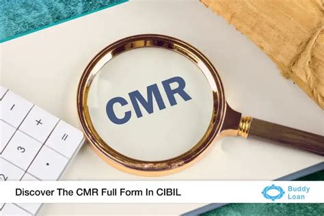 CMR Full Form - CIBIL MSME Rank in a CIBIL Report
