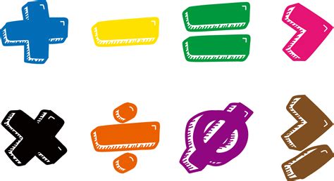 Download Transparent Mathematician Clipart - Math Symbols Transparent Background - ClipartKey