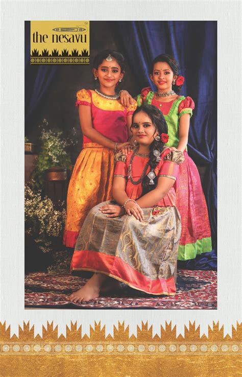 What is Pattu Pavadai Dhavani / Half saree | Nesavu – The Nesavu