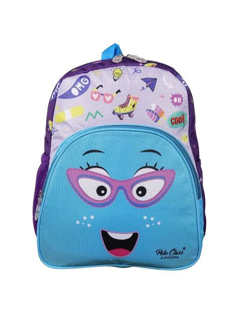 Buy Polo Class Junior School Bag With Premium Digital Print-Purple at ...