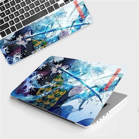 Fusion City Demon Slayer Anime Full Body Laptop Skin Fits Upto 15.6 ...