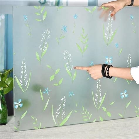 Buy SUNBIRD Self-Adhesive Film Window Film Frosted Glass Sliding Door ...