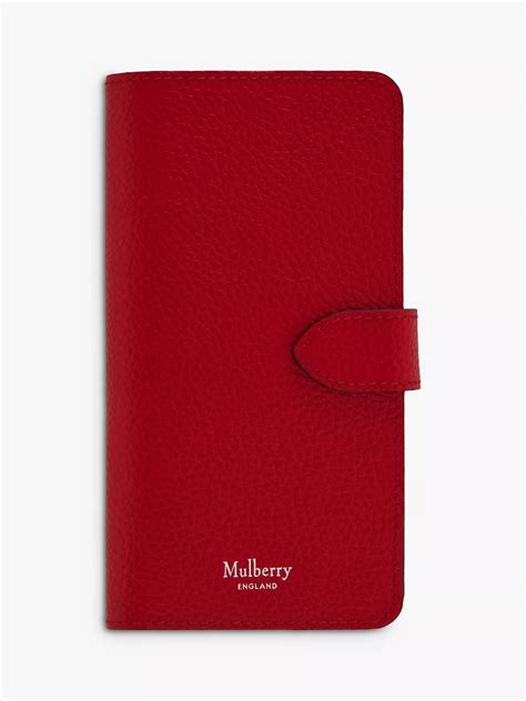 Mulberry Small Classic Grain Leather iPhone Flip Case