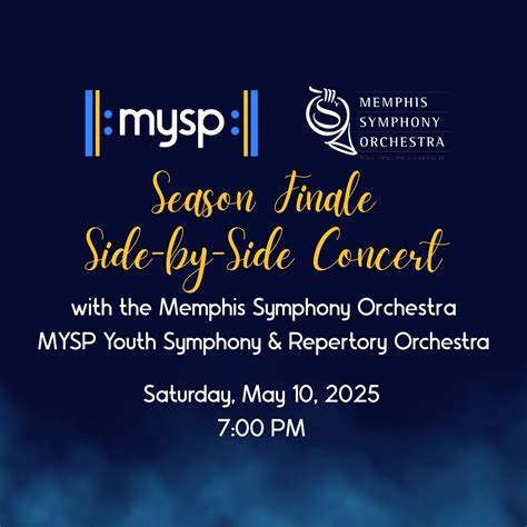 MYSP Side-by-Side Concert with the Memphis Symphony Orchestra, Scheidt ...