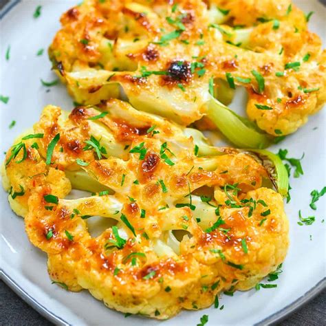 Creamy Vegan Cauliflower Steaks - Eat Something Vegan