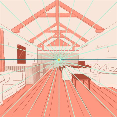 Image result for How to Draw Using One Point Perspective