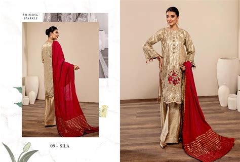 Alizeh Embroidered Chiffon Collection Vol-ll – 09 - SILA – YourLibaas