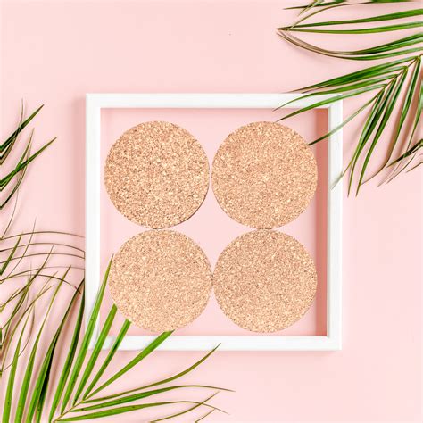 Buy Cork Coasters(Pack of 4) Online in India