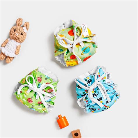 Dry Feel Langot Pack of 3 (Small Cotton) for Baby