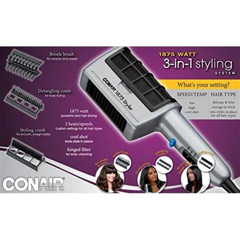 Conair SD4P (1875-Watt) (With 3 Attachments) Hair Dryer Price in India ...
