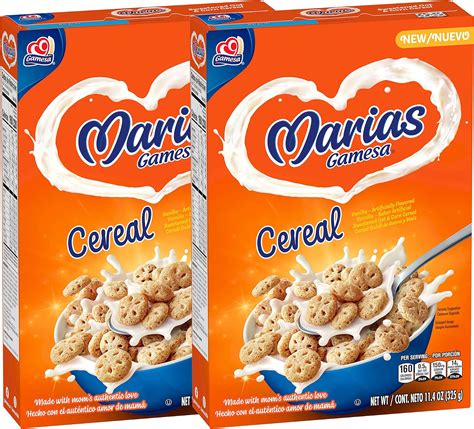 Marias Gamesa Breakfast Cereal Vanilla Flavored 11 4oz Boxes 2 ...