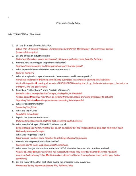 Image result for Study Guide Answer Key