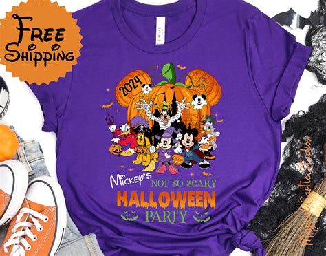 Disney Halloween, Not so Scary Halloween Shirt, Disney Matching, Disney ...