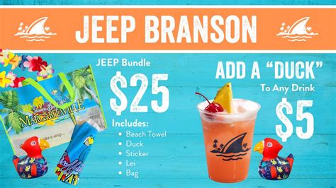 ? Jeep Branson 2025 @ LandShark Bar & Grill Branson ?, 915 Branson ...