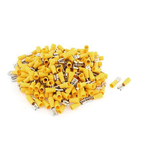 Generic FDD5.5-250 Wire PVC Sleeve Female Insulated Terminal with 187 ...