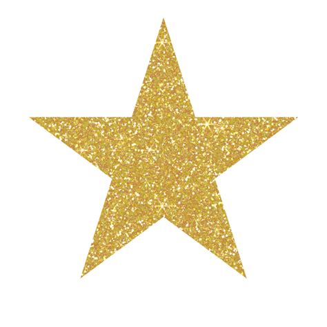 Gold Star Transparent Background
